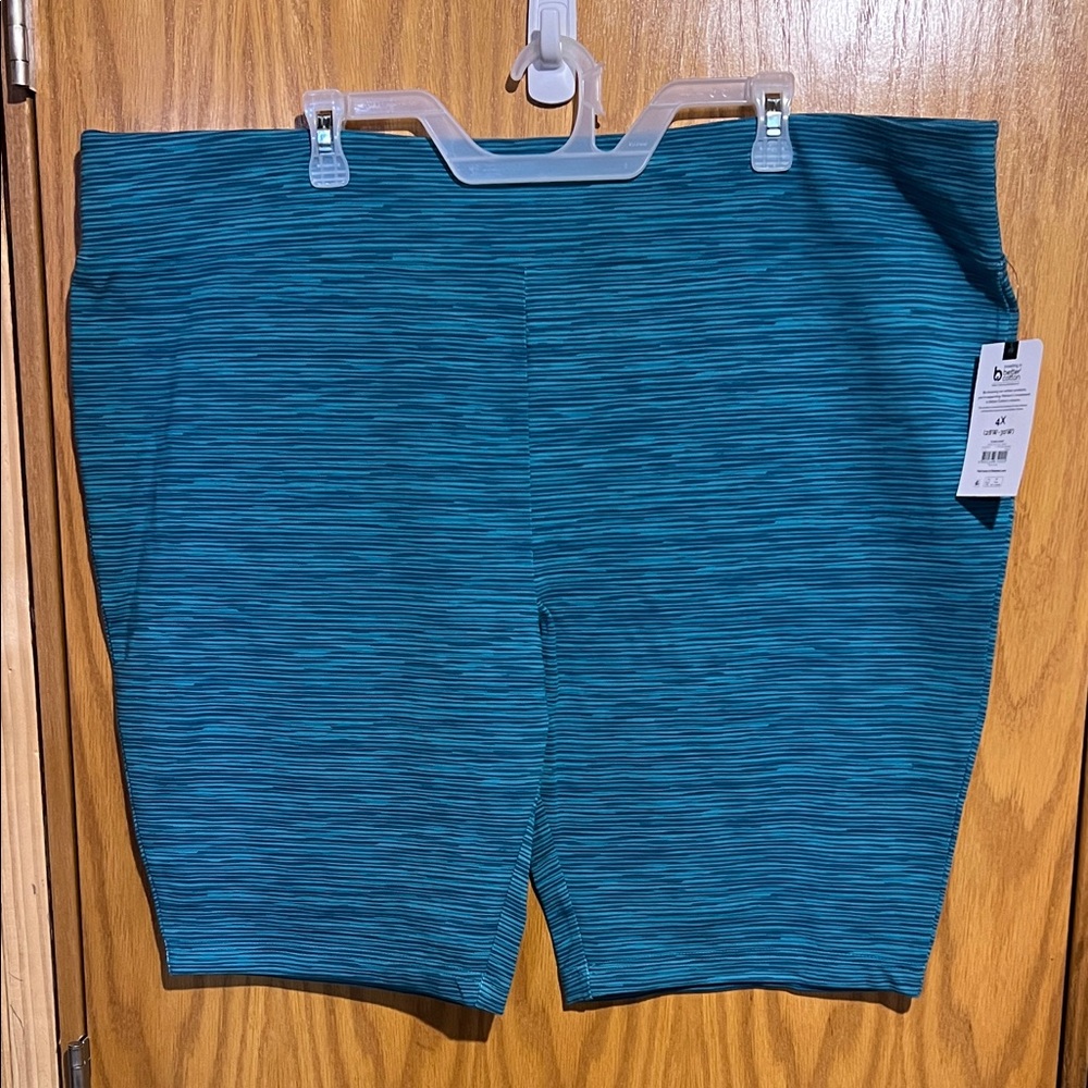 Terra & Sky Women’s Plus Biker Shorts, 9" Inseam